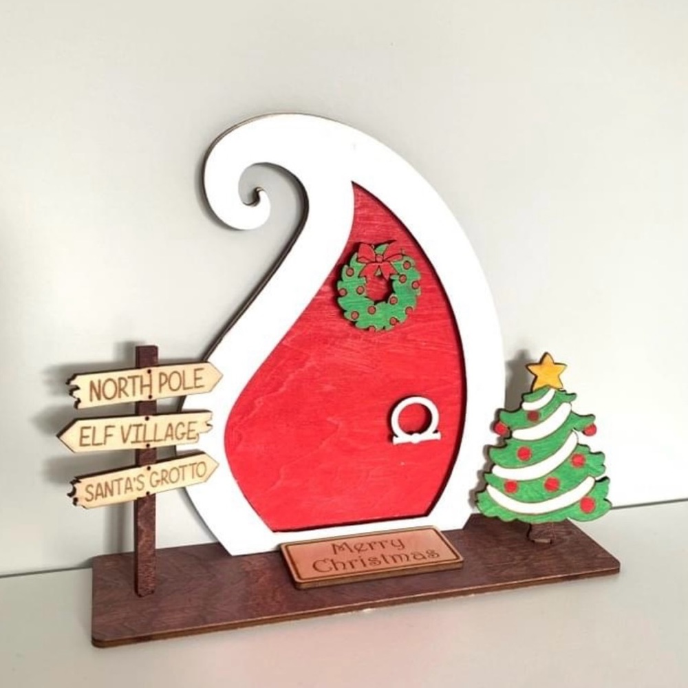 DIY elf door